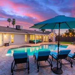 Modern Mesa Oasis with FREE Heated Pool and BBQ