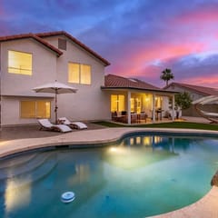 Mesa Citrus Oasis | Pool, Waterfall & Billiards