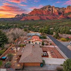 Uptown Red Rock Retreat | Hot Tub & Patio Views