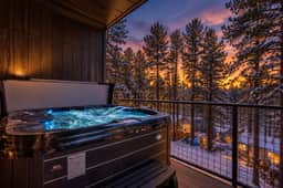 Le Cabin Noir | Modern Cabin w/ Hot Tub + BBQ - Image 2