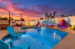 The Eldorado | Two Masters | Pool + Hottub | Mural - Image 3