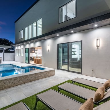 Well-staged vacation rental interior