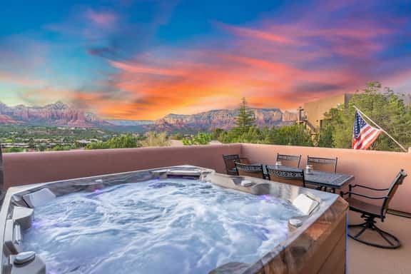 Sycamore Canyon Luxe Retreat | 180° Views + Hottub - Image 1