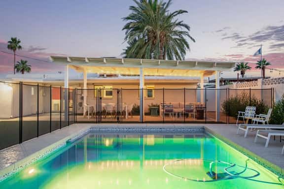 Retro Phoenix Retreat | Pool, Bocce & Fire Pit - Image 1