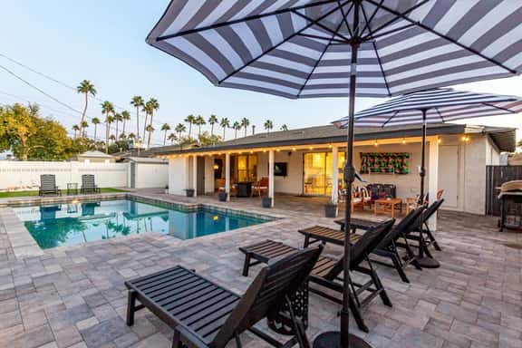 Palmhouse Poolside Oasis |Putting Green & Fire Pit - Image 1