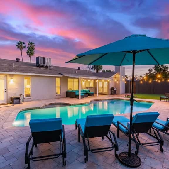 Modern Mesa Oasis with FREE Heated Pool and BBQ - Image 1