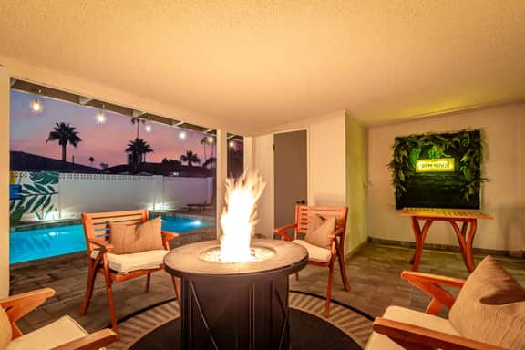 Palmhouse Poolside Oasis |Putting Green & Fire Pit - Image 2