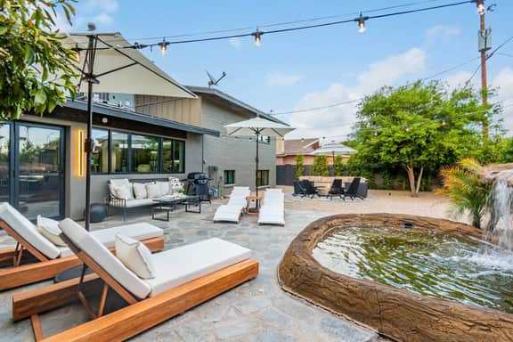 SolaNova Retreat | Cocktail Pool & Movie Room - Image 4