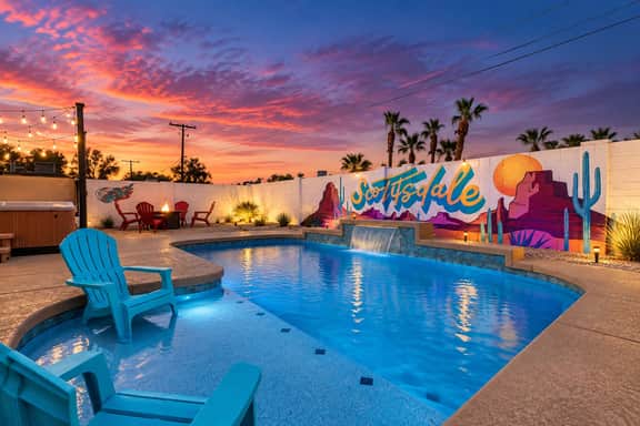 The Eldorado | Two Masters | Pool + Hottub | Mural - Image 3