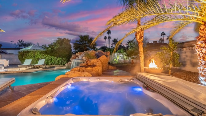 Vacation Rental in Scottsdale with Heated Pools